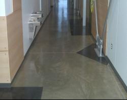 Polished concrete